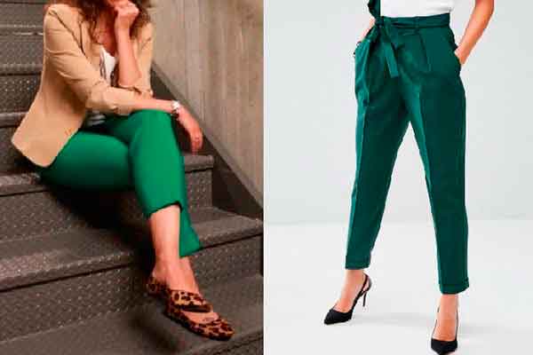 Cómo combinar un pantalón verde - ¡NUEVAS TENDENCIAS!